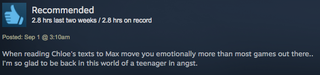 Illustration for article titled Life Is Strange: Before The Storm, As Told By Steam Reviews